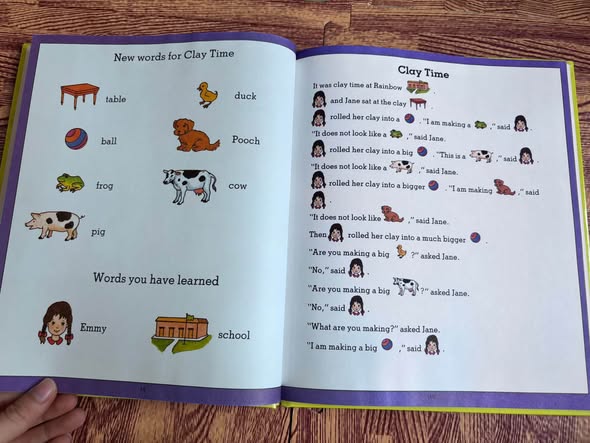 LITTLE KIDS AT SCHOOL (A PRESCHOOL READ-A-PICTURE BOOK) image 6