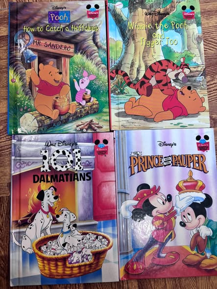LIST 22 CUỐN SÁCH CỔ TÍCH DISNEY'S WONDERFUL WORLD OF READING