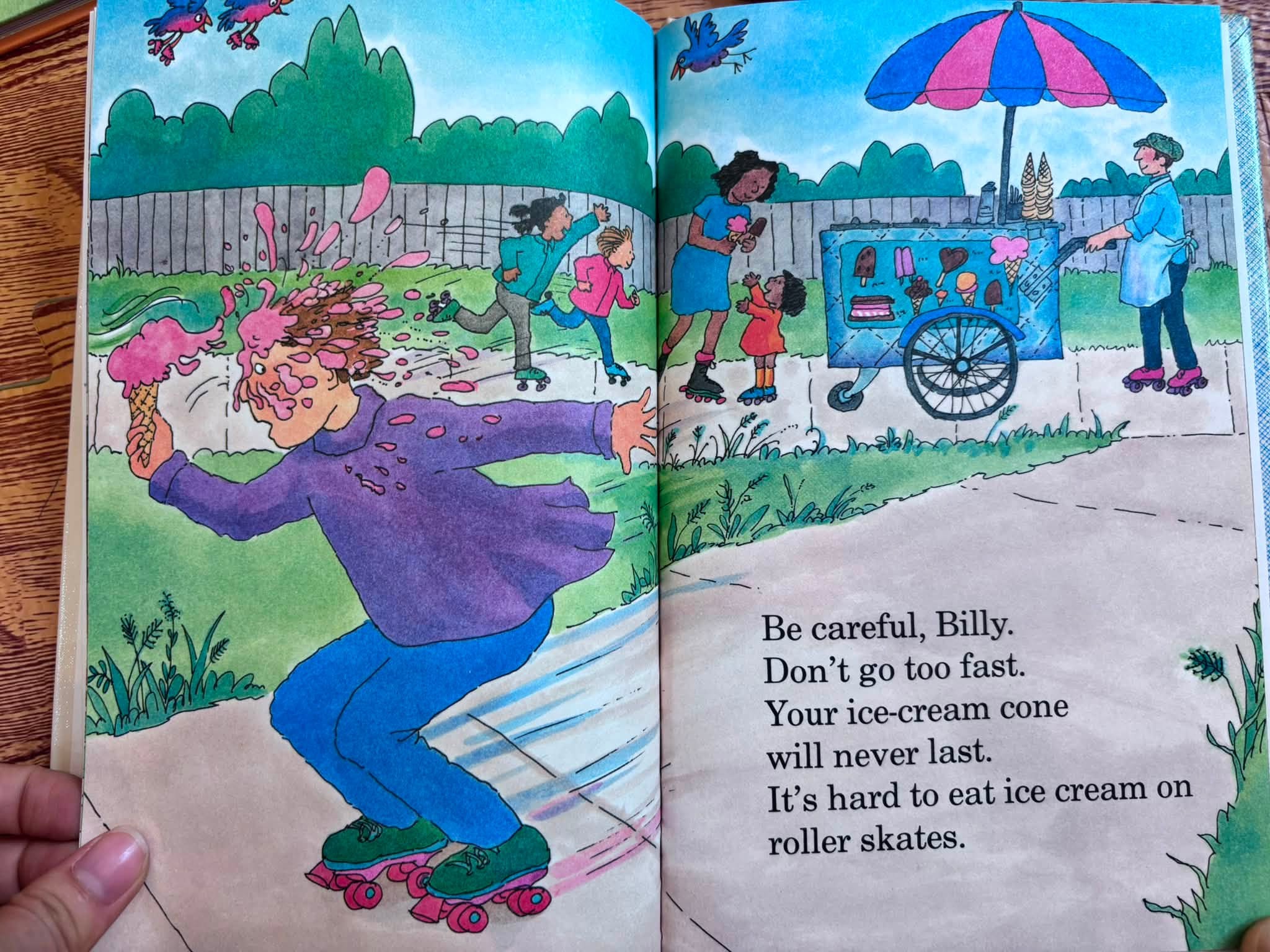 ROLLER SKATES! (HELLO READER! LEVEL 2) image 3