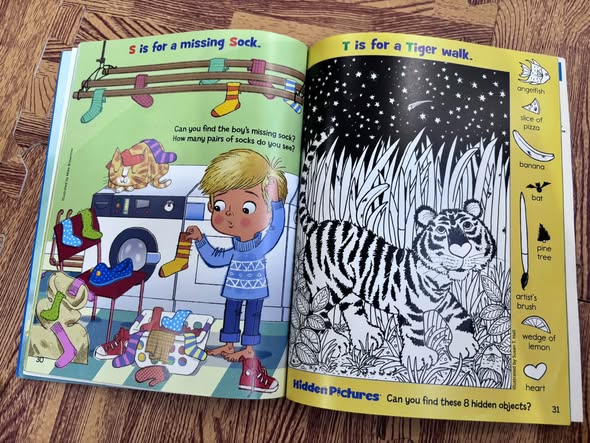 THE ABC SONG (A SONG AND PUZZLE BOOK) — ảnh 2