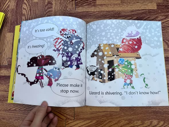 LIZARD IN A BLIZZARD — ảnh 2