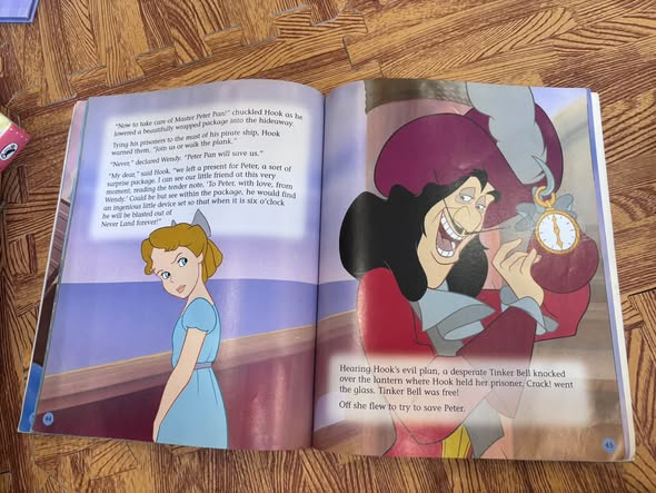 COMBO 2 CUỐN SÁCH CỔ TÍCH LADYBIRD DISNEY CLASSIC: PETER PAN & THE LION KING — ảnh 3