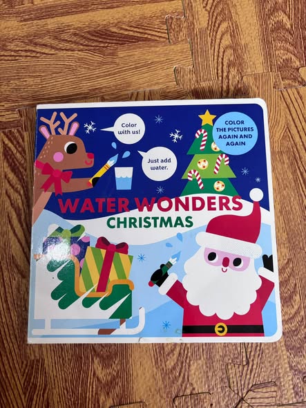 SÁCH TÔ MÀU NƯỚC TÁI SỬ DỤNG: WATER WONDERS CHRISTMAS