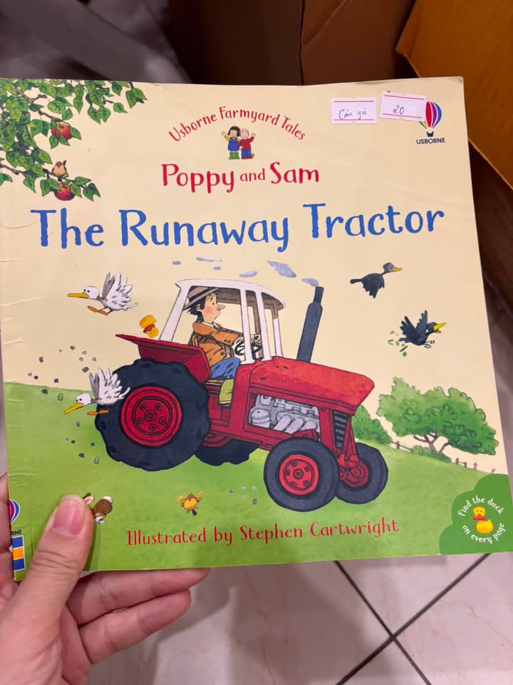 Poppy and Sam: The Runaway Tractor