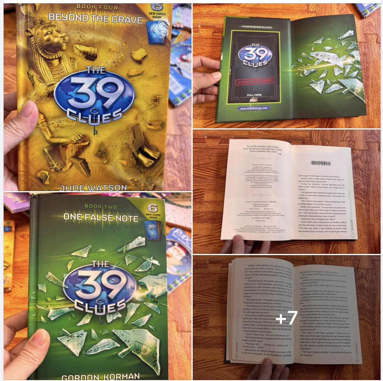 SET SÁCH THE 39 CLUES (SCHOLASTIC)