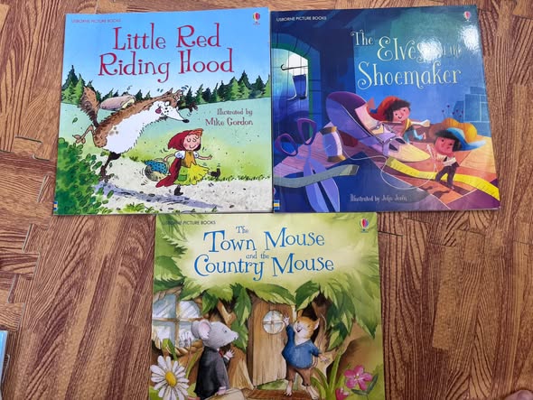USBORNE PICTURE BOOKS: FAIRY TALES COLLECTION (SET 3 CUỐN)