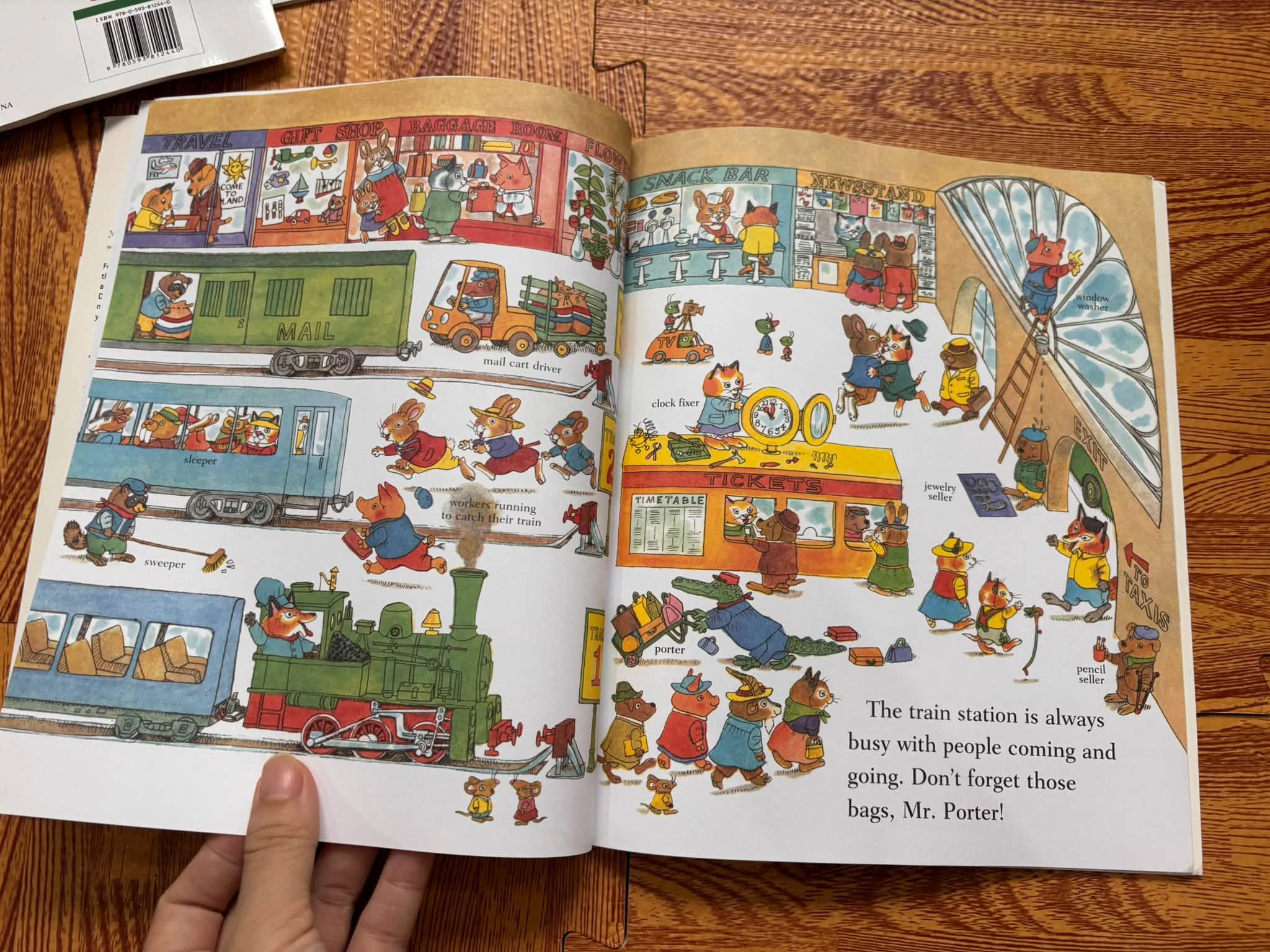 RICHARD SCARRY'S BUSY BUSY PEOPLE (RICHARD SCARRY) image 6