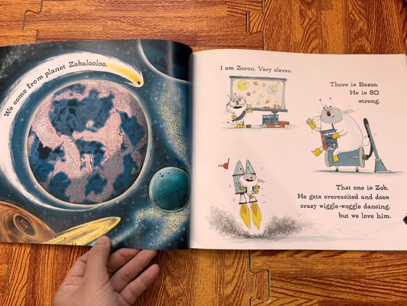 THEY CAME FROM PLANET ZABALOOLOO! (SEAN TAYLOR & KATE HINDLEY)   — ảnh 4