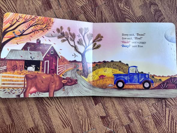 LITTLE BLUE TRUCK   — ảnh 3
