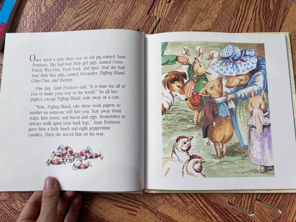 SÁCH TRUYỆN CỔ TÍCH KINH ĐIỂN: THE CLASSIC TALE OF PIGLING BLAND image 6