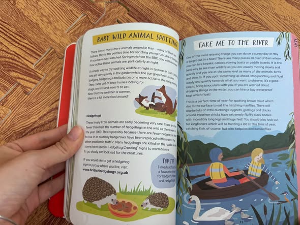 NATIONAL TRUST: 2021 NATURE MONTH-BY-MONTH (A CHILDREN'S ALMANAC) — ảnh 5
