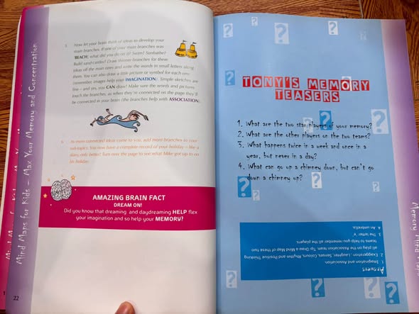 MIND MAPS FOR KIDS: MAX YOUR MEMORY AND CONCENTRATION (TONY BUZAN)   — ảnh 5