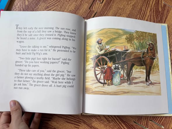 SÁCH TRUYỆN CỔ TÍCH KINH ĐIỂN: THE CLASSIC TALE OF PIGLING BLAND image 4