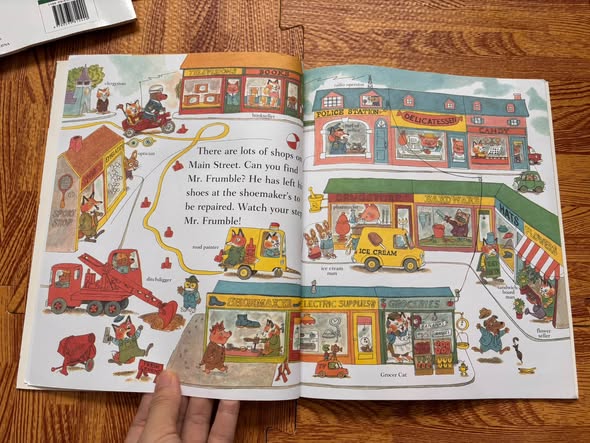 RICHARD SCARRY'S BUSY BUSY PEOPLE (RICHARD SCARRY) image 3