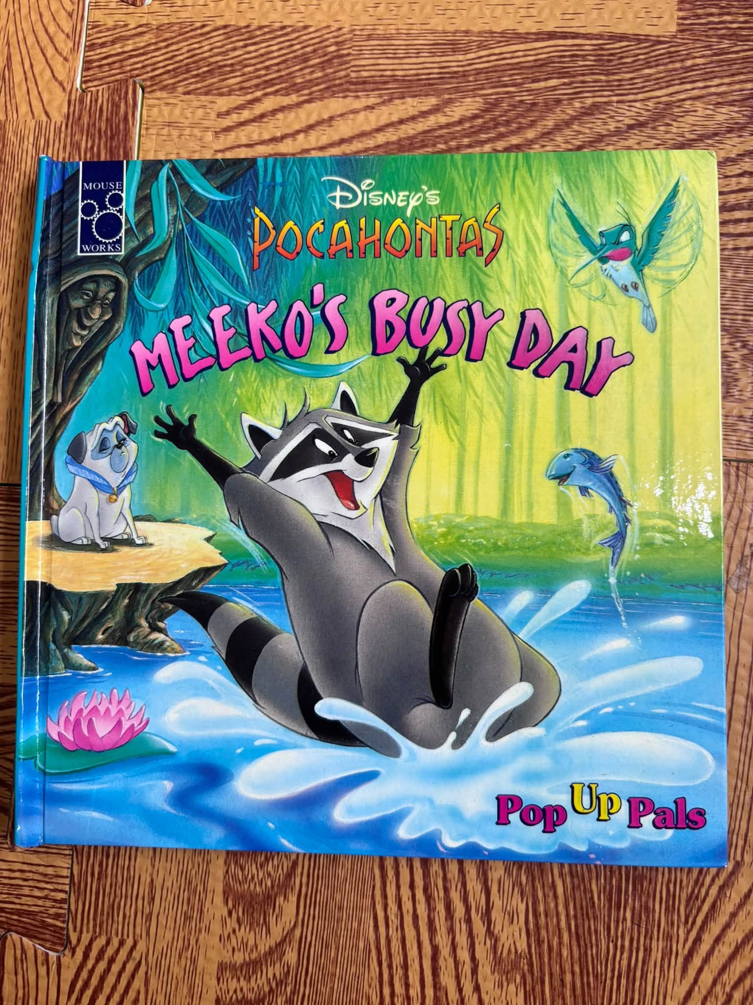 SÁCH TƯƠNG TÁC DISNEY'S POCAHONTAS: MEEKO'S BUSY DAY (POP UP PALS)