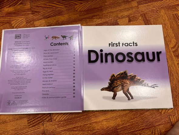 DK FIRST FACTS: DINOSAURS — START A LIFETIME OF LEARNING  1 — ảnh 4