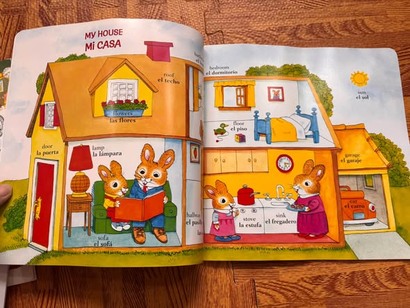 RICHARD SCARRY'S 100 FIRST WORDS / LAS PRIMERAS 100 PALABRAS DE RICHARD SCARRY (RICHARD SCARRY) image 6