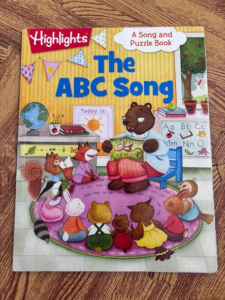 THE ABC SONG (A SONG AND PUZZLE BOOK) — ảnh 1