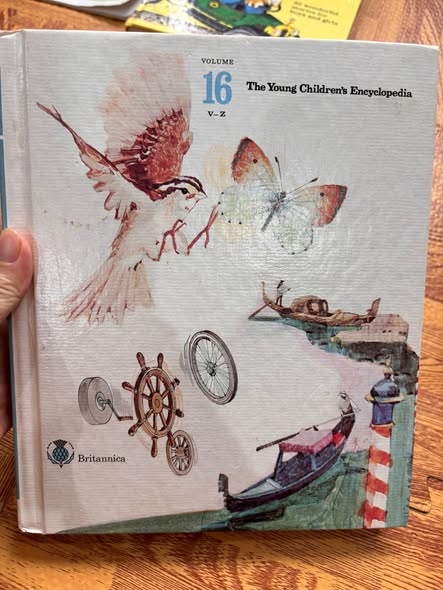THE YOUNG CHILDREN'S ENCYCLOPEDIA - VOLUME 16: V-Z (BRITANNICA)
