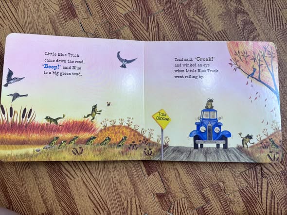LITTLE BLUE TRUCK   — ảnh 2