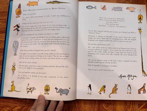 THE PUFFIN BOOK OF UTTERLY BRILLIANT POETRY (EDITED BY BRIAN PATTEN)  — ảnh 2