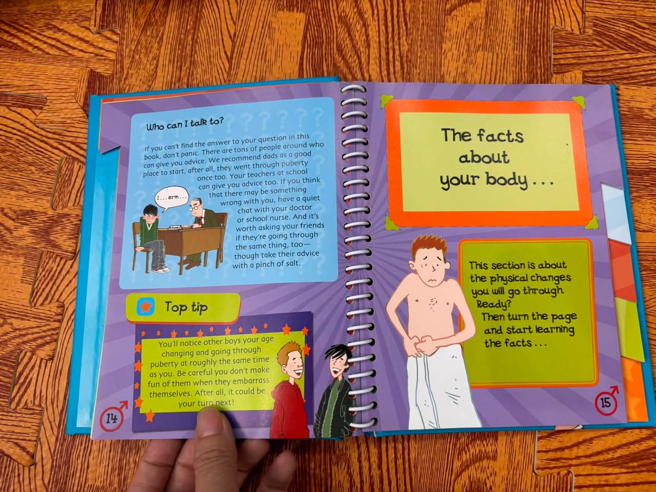 JUST FOR BOYS: A BOOK ABOUT GROWING UP — ảnh 4