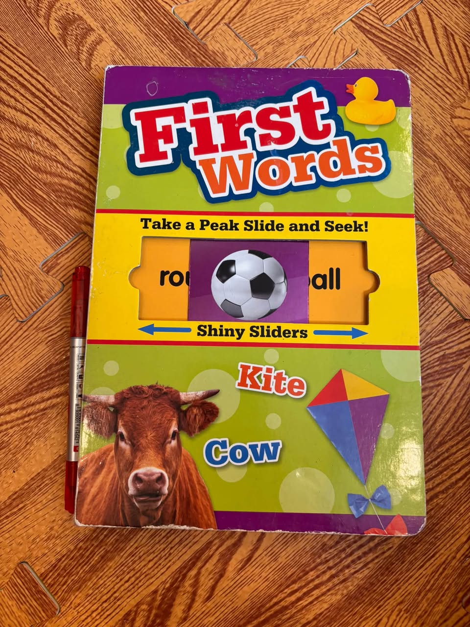FIRST WORDS (SHINY SLIDERS: TAKE A PEAK SLIDE AND SEEK!) — ảnh 1