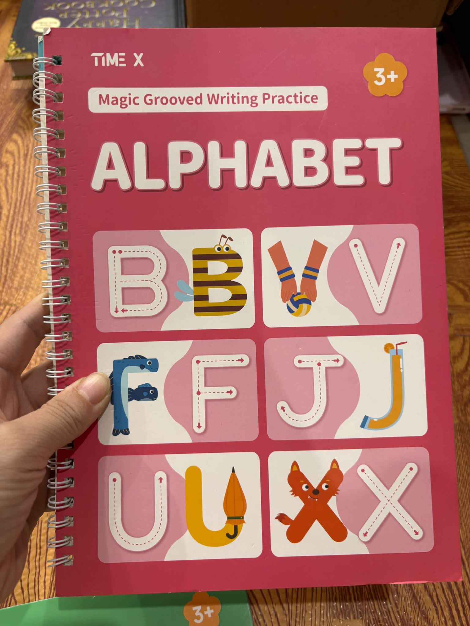 Magic Grooved Writing Practice ALPHABET