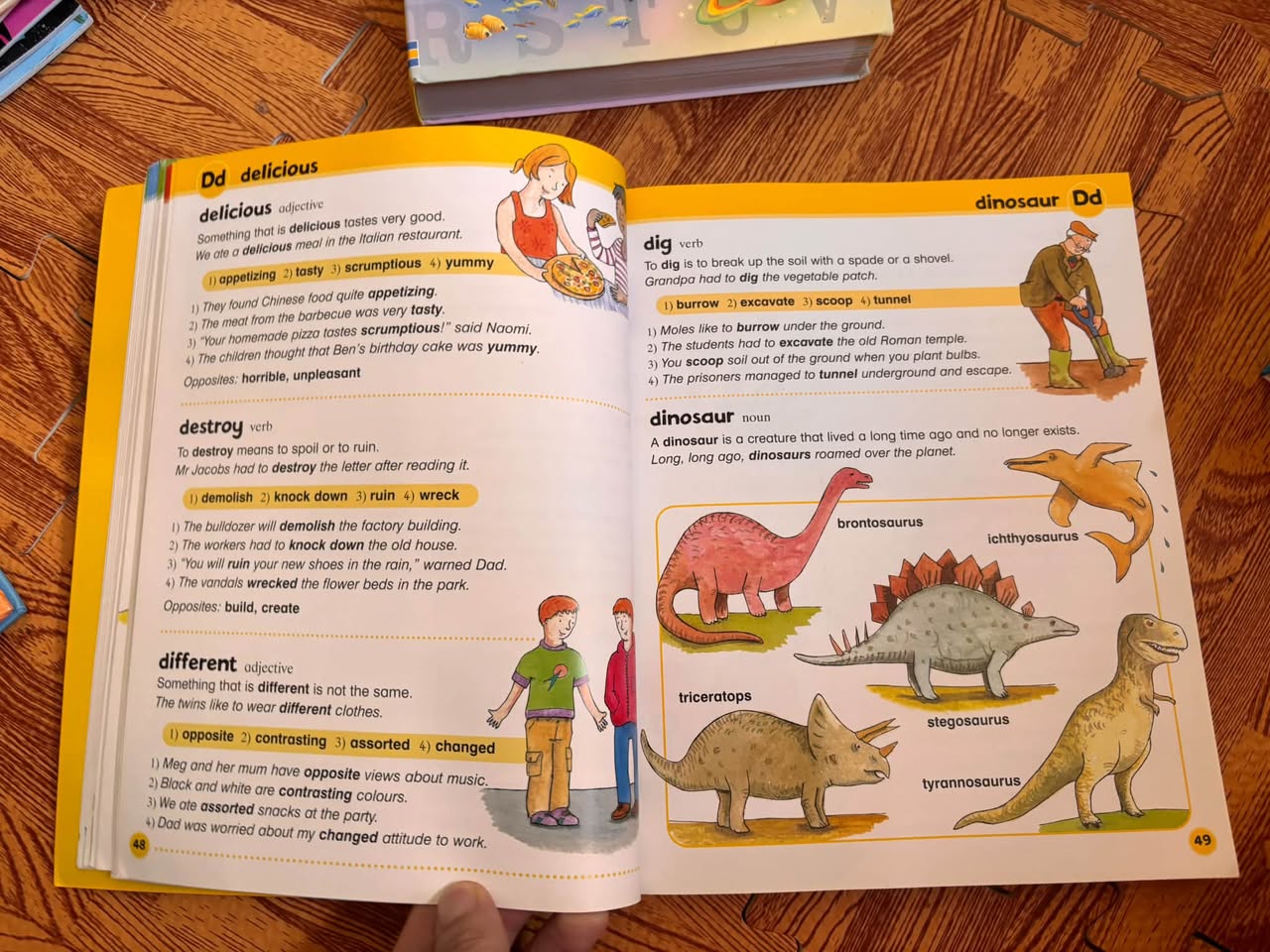 CHILDREN'S ILLUSTRATED THESAURUS — ảnh 3