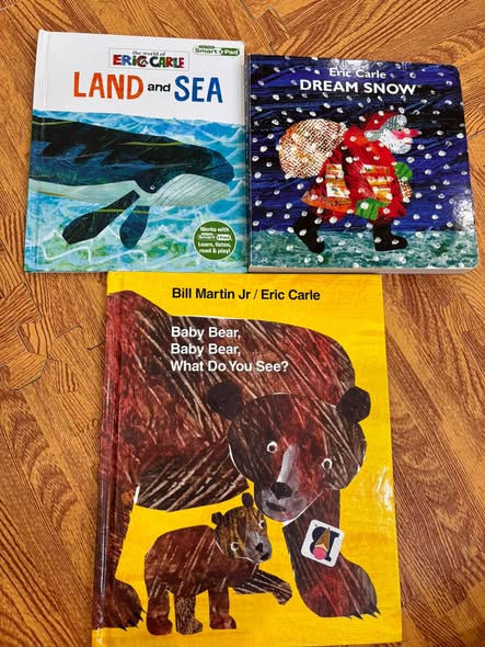 SET 3 CUỐN SÁCH TRANH KINH ĐIỂN ERIC CARLE 