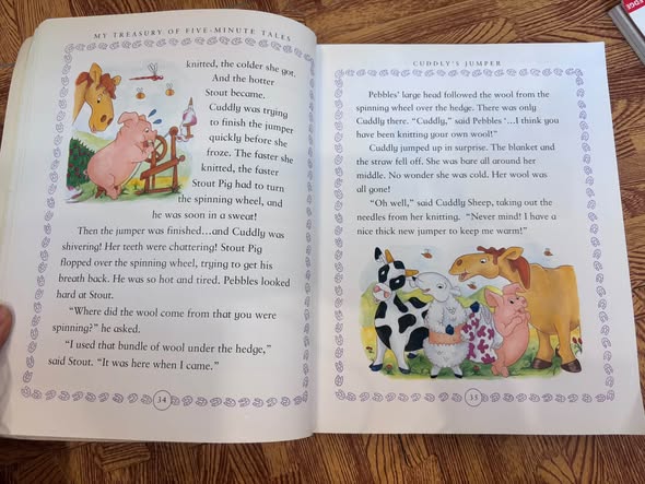 MY TREASURY OF FIVE-MINUTE TALES — ảnh 5