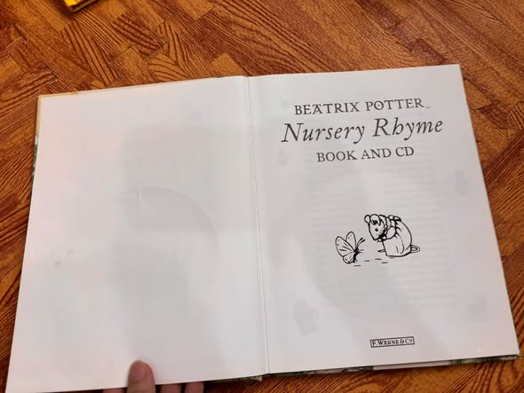 BEATRIX POTTER™ NURSERY RHYME BOOK AND CD   — ảnh 4