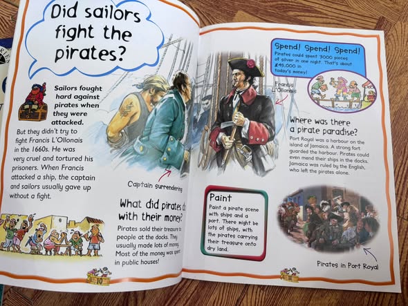 WHY DID PIRATES BURY TREASURE? trắng — ảnh 3