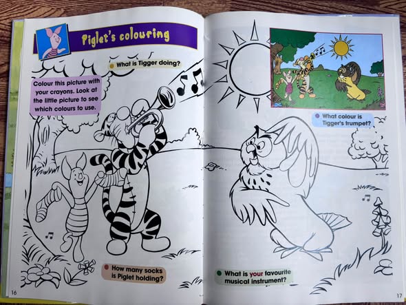 DISNEY'S WINNIE THE POOH ANNUAL 2000 (SPECIAL MILLENNIUM EDITION) image 4