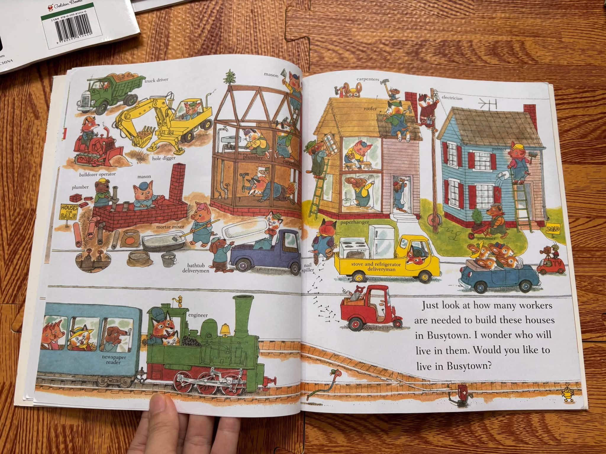RICHARD SCARRY'S BUSY BUSY PEOPLE (RICHARD SCARRY) image 5