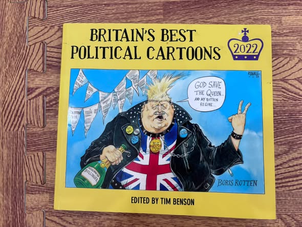 BRITAIN'S BEST POLITICAL CARTOONS 2022 — ảnh 1