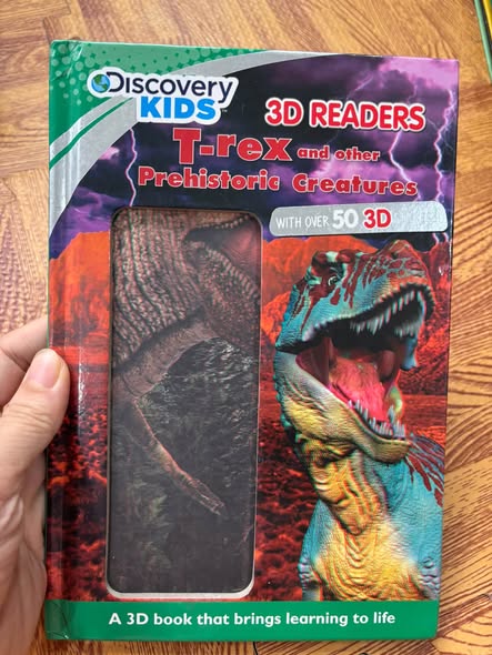 DISCOVERY KIDS 3D READERS: T-REX AND OTHER PREHISTORIC CREATURES image 1