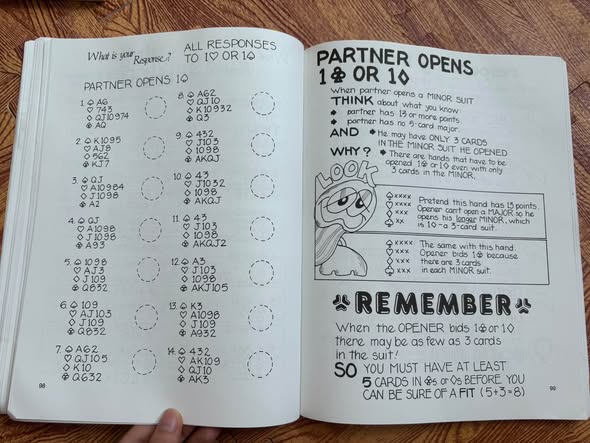 TEACH ME TO PLAY - A FIRST BRIDGE BOOK   — ảnh 3