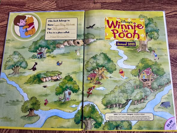 DISNEY'S WINNIE THE POOH ANNUAL 2000 (SPECIAL MILLENNIUM EDITION) image 5