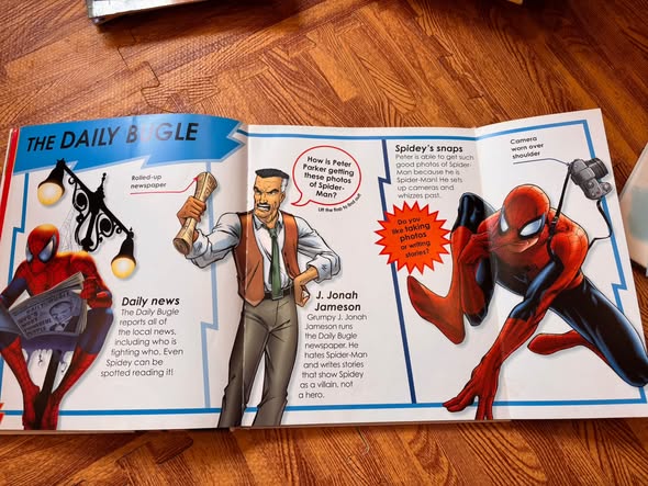THE AMAZING BOOK OF MARVEL SPIDER-MAN  — ảnh 5