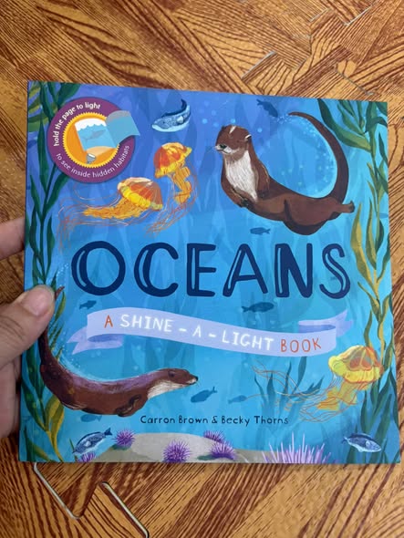 OCEANS: A SHINE-A-LIGHT BOOK  — ảnh 1