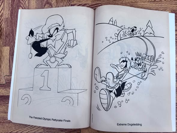 DAFFY DUCK: GONE QUACKERS! (FAVORITE BOOK TO COLOR) — ảnh 3