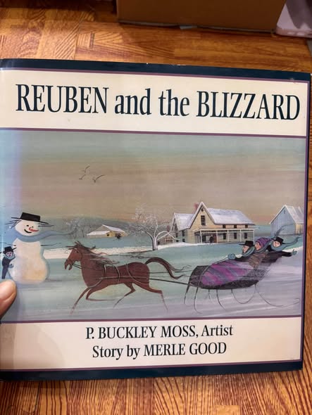 REUBEN AND THE BLIZZARD (MERLE GOOD & P. BUCKLEY MOSS) image 1