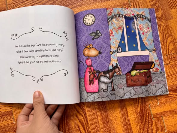 PRINCESS KATE AND THE MYSTERIOUS NOISE (A STORY FOR KATE) — ảnh 4