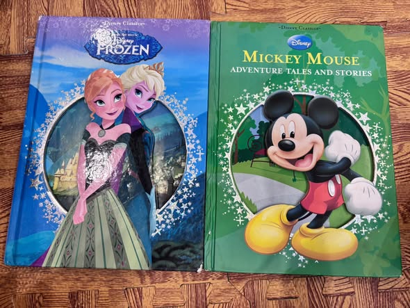 COMBO 4 CUỐN SÁCH CỔ TÍCH & PHIÊU LƯU DISNEY: PLANES 2 - TANGLED - FROZEN - MICKEY MOUSE   — ảnh 3