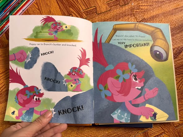 SERIES TRUYỆN TRANH DREAMWORKS TROLLS: CENTUM STORYBOOK COLLECTION  — ảnh 5