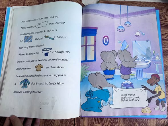  BABAR AND HIS FRIENDS AT HOME image 5