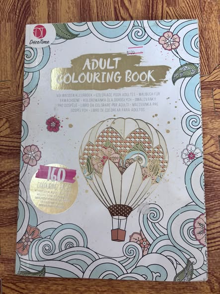 ADULT COLOURING BOOK (160 COLOURING PAGES) — ảnh 1