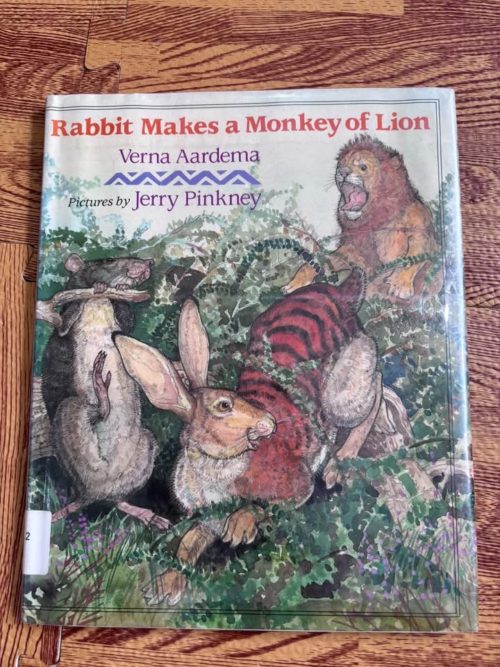 RABBIT MAKES A MONKEY OF LION