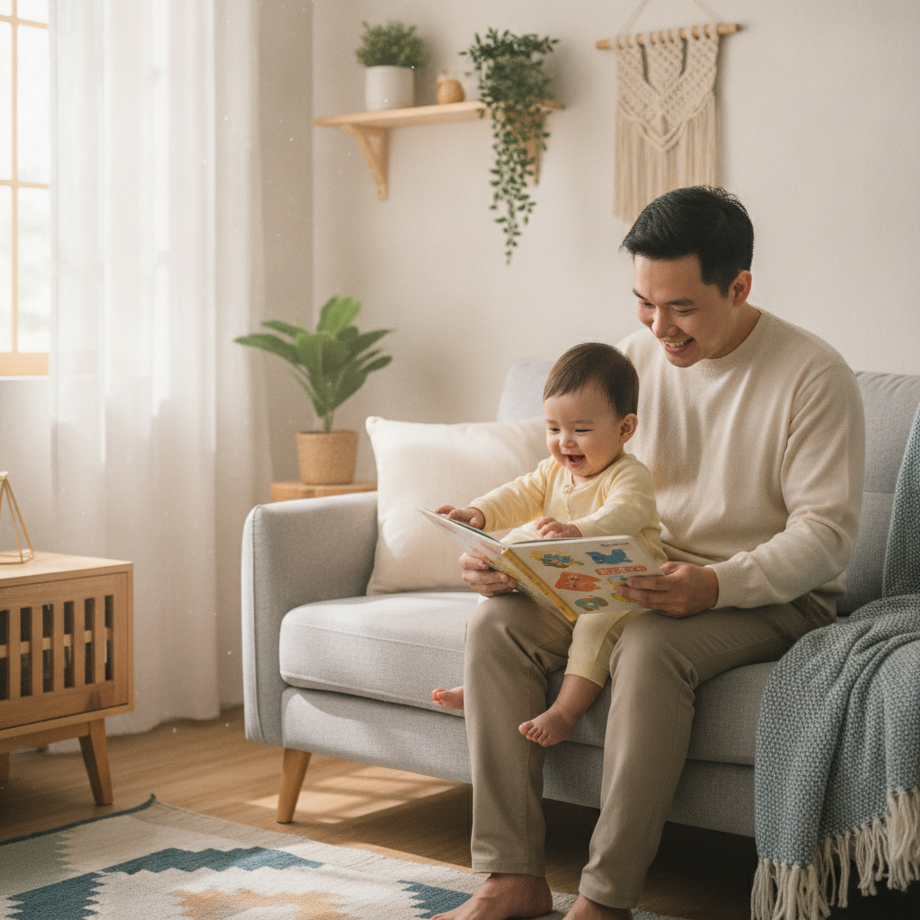 Bí quyết chọn sách Board book 'chuẩn chỉnh' cho bé 0-3 tuổi: Kích thích mọi giác quan, phát triển toàn diện